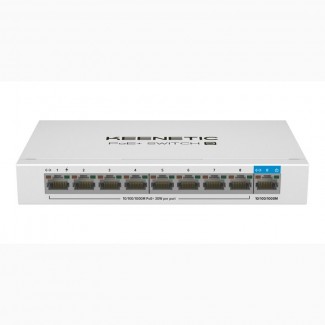 Качественный свитч Keenetic PoE+ Switch 9 с быстрой доставкой