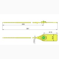 Пломба СТРЕЛА 22, 0 см