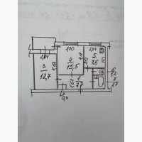 Продам 2х к.кв, 8/9, гарний стан 12 Квартал, Дніпро