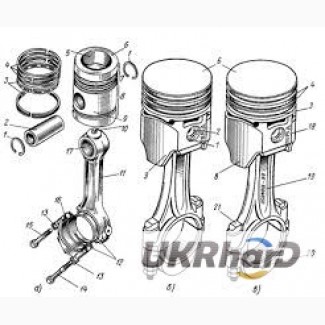 Кольца поршневые СМД 20