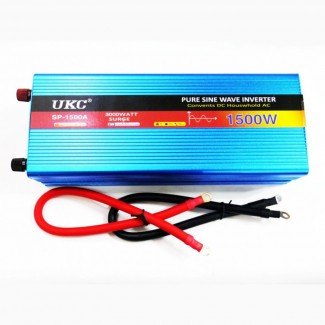 UKC 1500W Преобразователь с чистой синусоидой AC/DC 12v