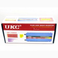 UKC 1500W Преобразователь с чистой синусоидой AC/DC 12v