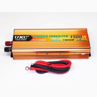 Инвертор UKC 1500W 24V Преобразователь тока AC/DC Gold