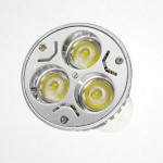 Светодиодная лампа 9W LED 3x3W GU5.3 MR16 220V Три мощных светодиода