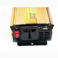 Преобразователь (инвертор) UKC 200W 12V-220V