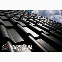 Металочерепиця Warszawa. Новинка 2021 року. Гарантія до 50 років