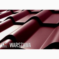 Металочерепиця Warszawa. Новинка 2021 року. Гарантія до 50 років