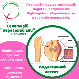 Лікування подагри