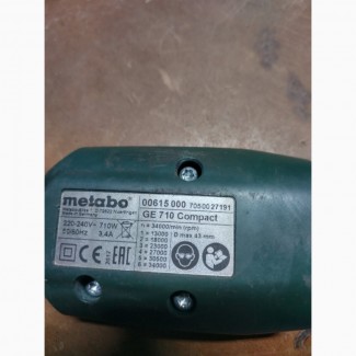 Продам шліфмашину METABO GE 710 Compact Б/У