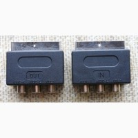 Переходник 3 RCA - Scart